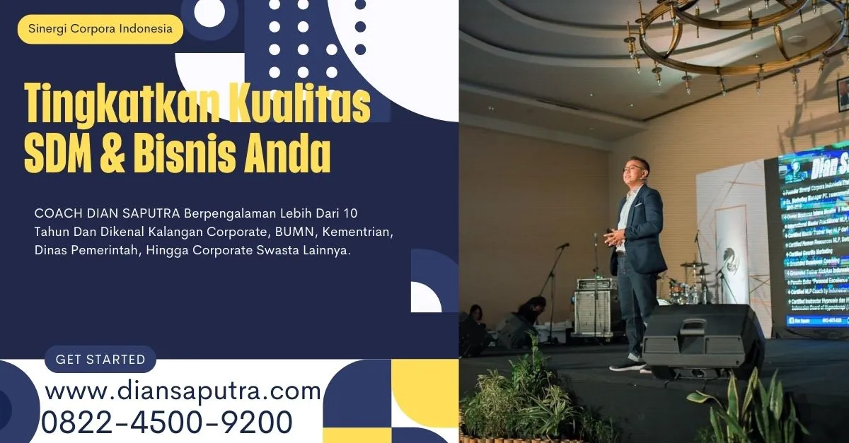 Trainer Leadership Nganjuk, Terpercaya & Solutif, Dian Saputra