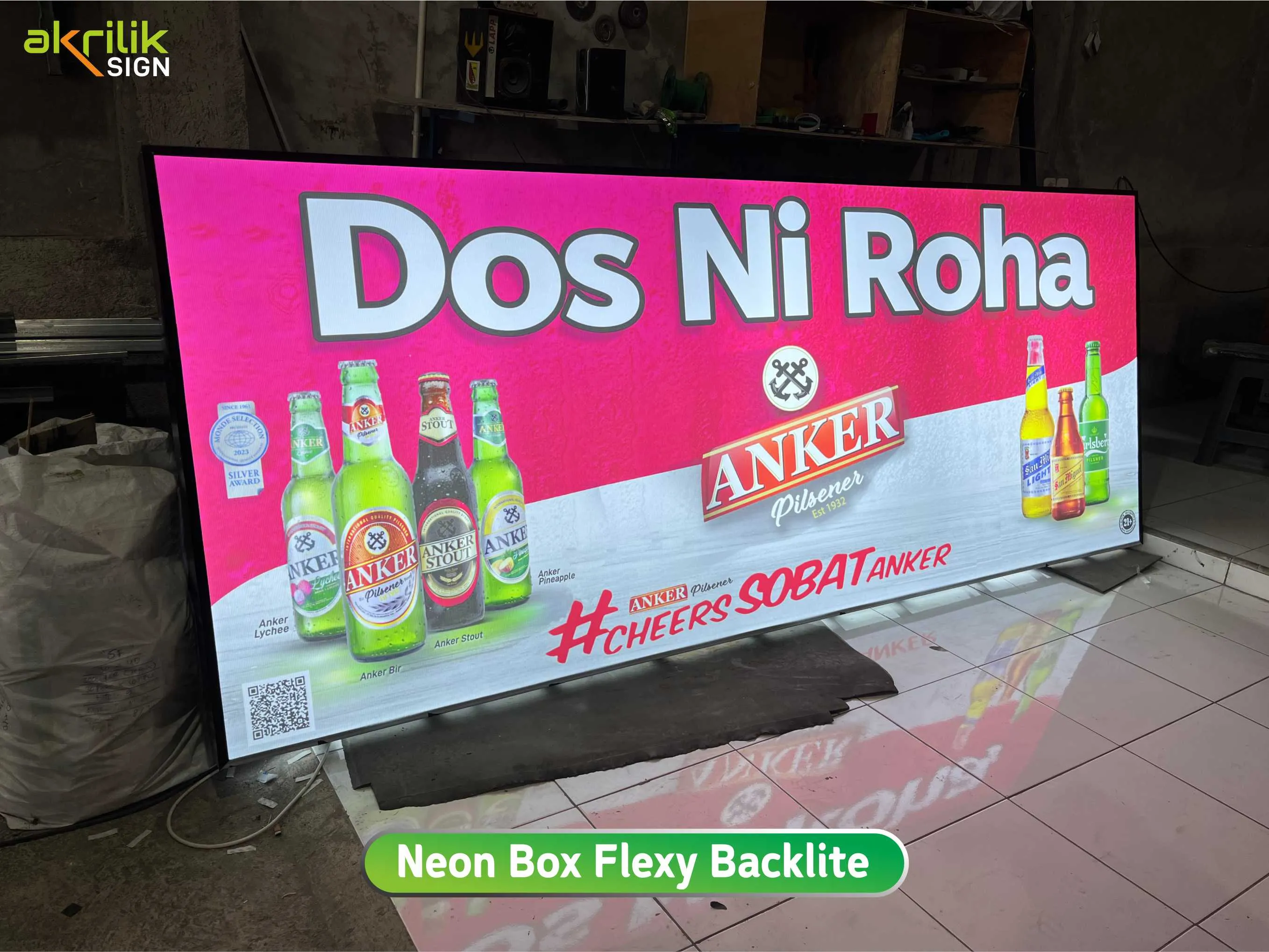 Neon Box Flexy Backlite/ Neon Box Akrilik/ Neon Box Jumbo