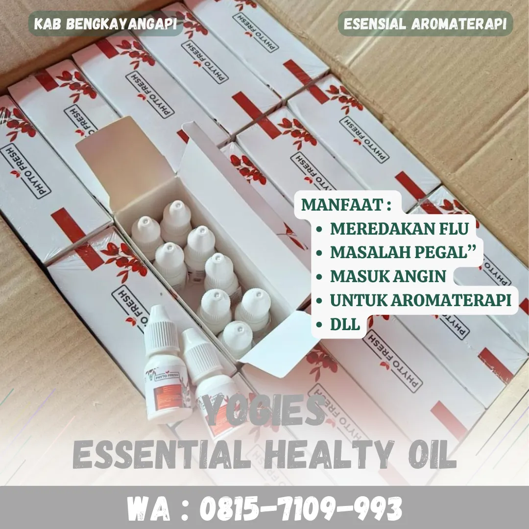 (Yogies), Phyto Fresh Kab Bengkayang, Minyak Esensial Eucalyptus