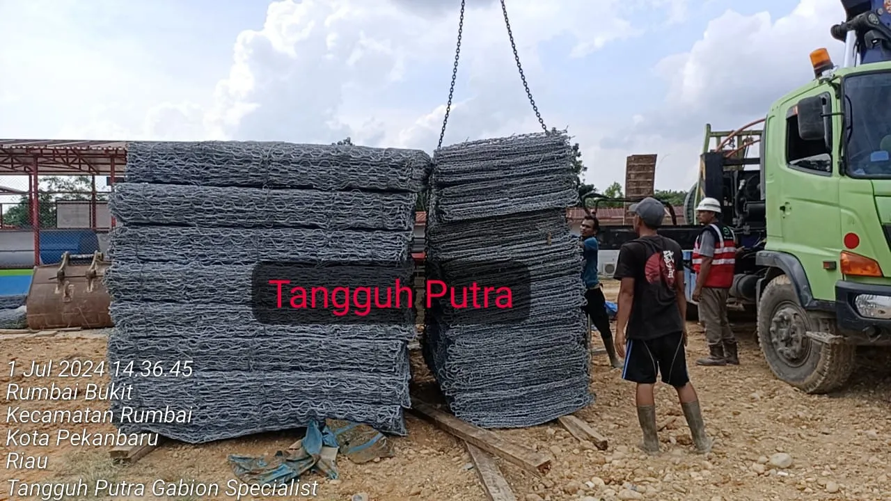 Sale, Agen Bronjong Kawat Maccaferri di Rumbai Pesisir, Riau