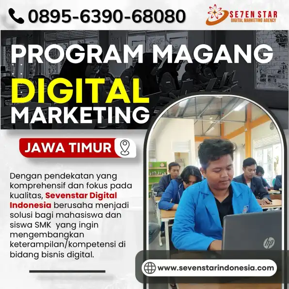 Hub 0895-6390-68080, Lowongan Magang Bisnis Digital di Kediri