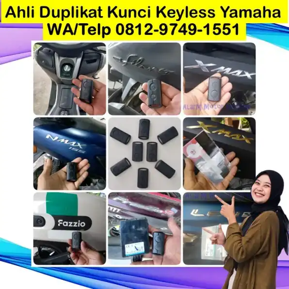 0812-9749-1551(Wa), Duplikat Kunci Remot Motor Yamaha Nmax Lexi Freego Aerox Majalengka