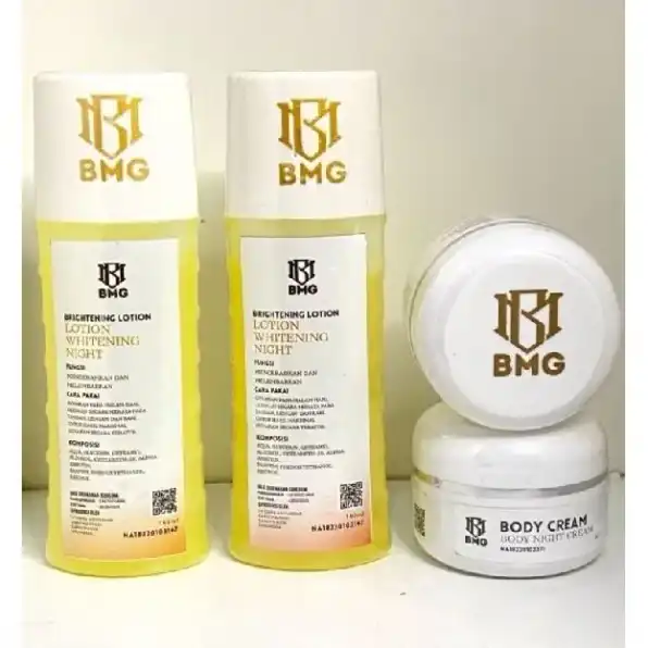 BMG Brightening Body Lotion Anggur Best Seller BPOM