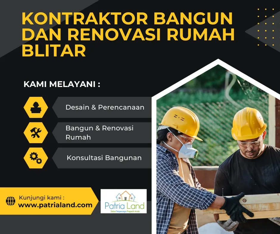 Bukti Nyata Biaya Borongan Bangun Rumah Rumah Minimalis Sutojayan Blitar PATRIALAND BLITAR BINANGUN
