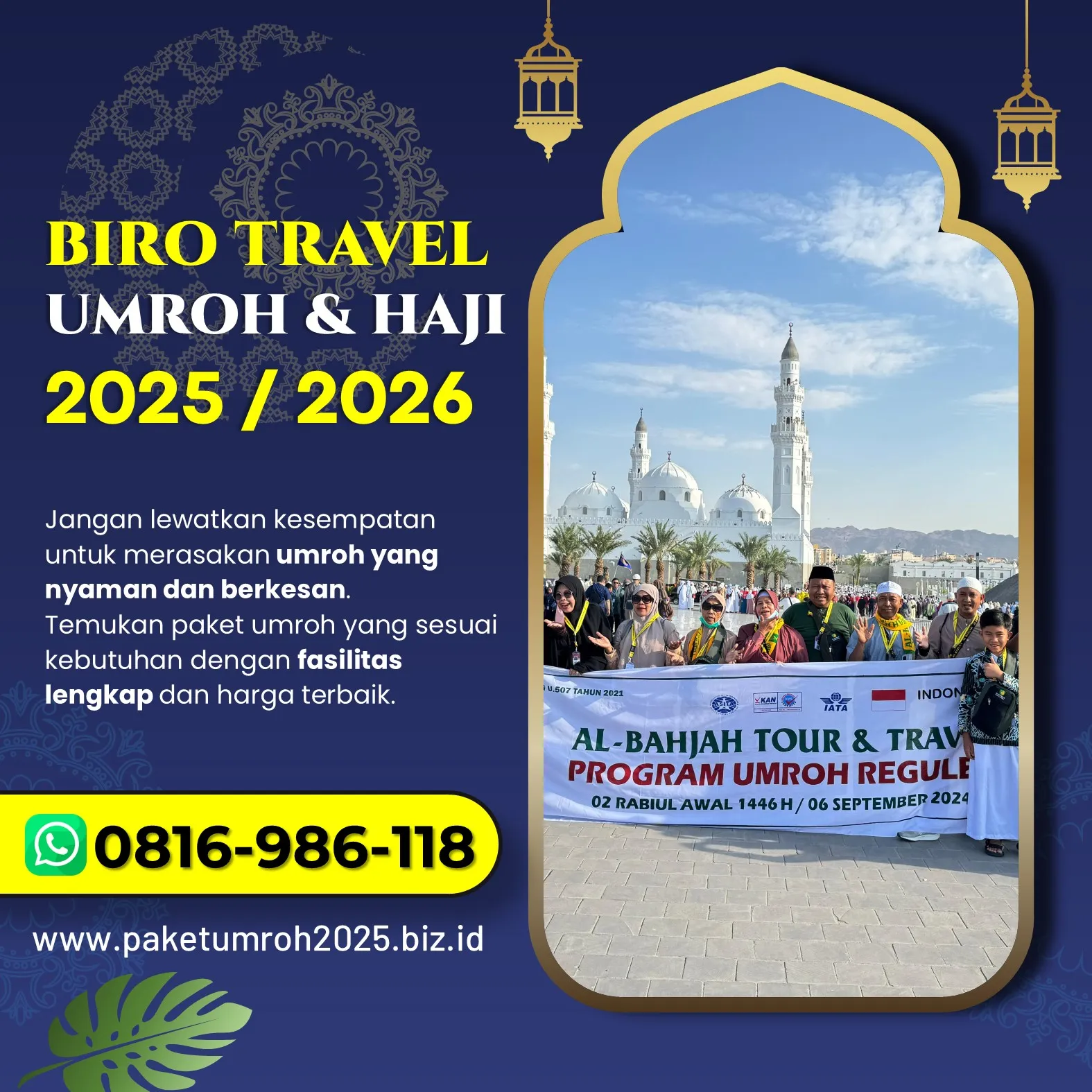 Travel Umroh Binangun Blitar AL Bahjah