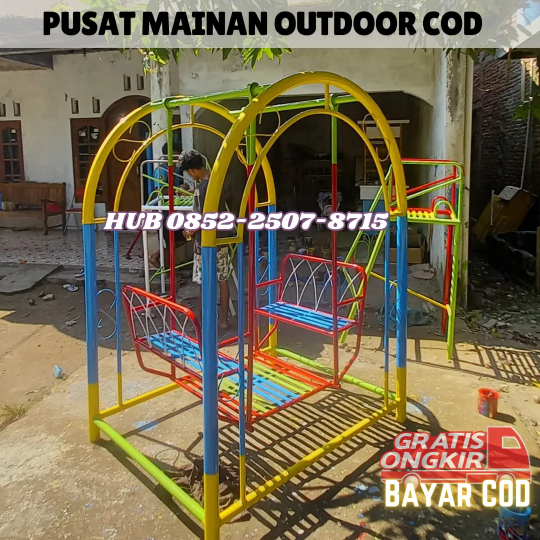 model ayunan besi anak Pas Untuk Taman Rumah Depan Nguntoronadi Magetan