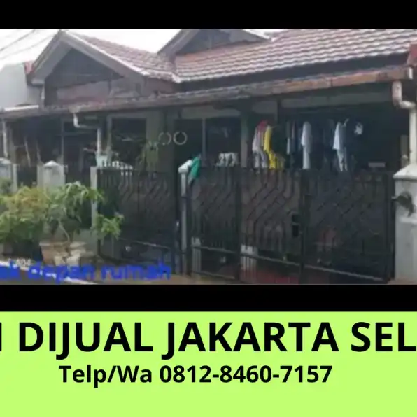 0812-8460-7157 Harga Rumah Dijual Jakarta Selatan Dekat Musholla Al ihsan Fasilita restoran CAFE