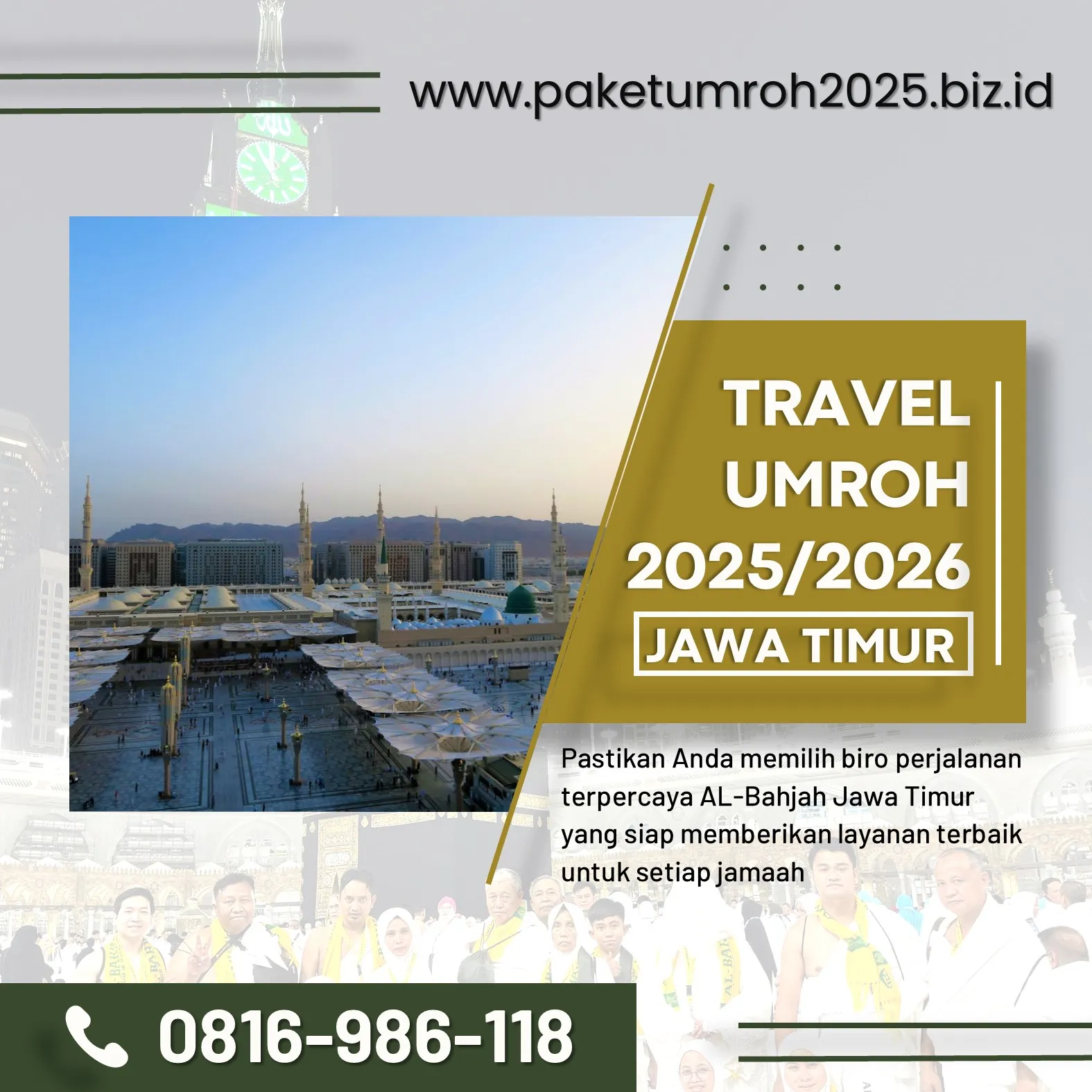 Travel Umroh Ramadhan 2025 Tulangan Sidoarjo AL Bahjah