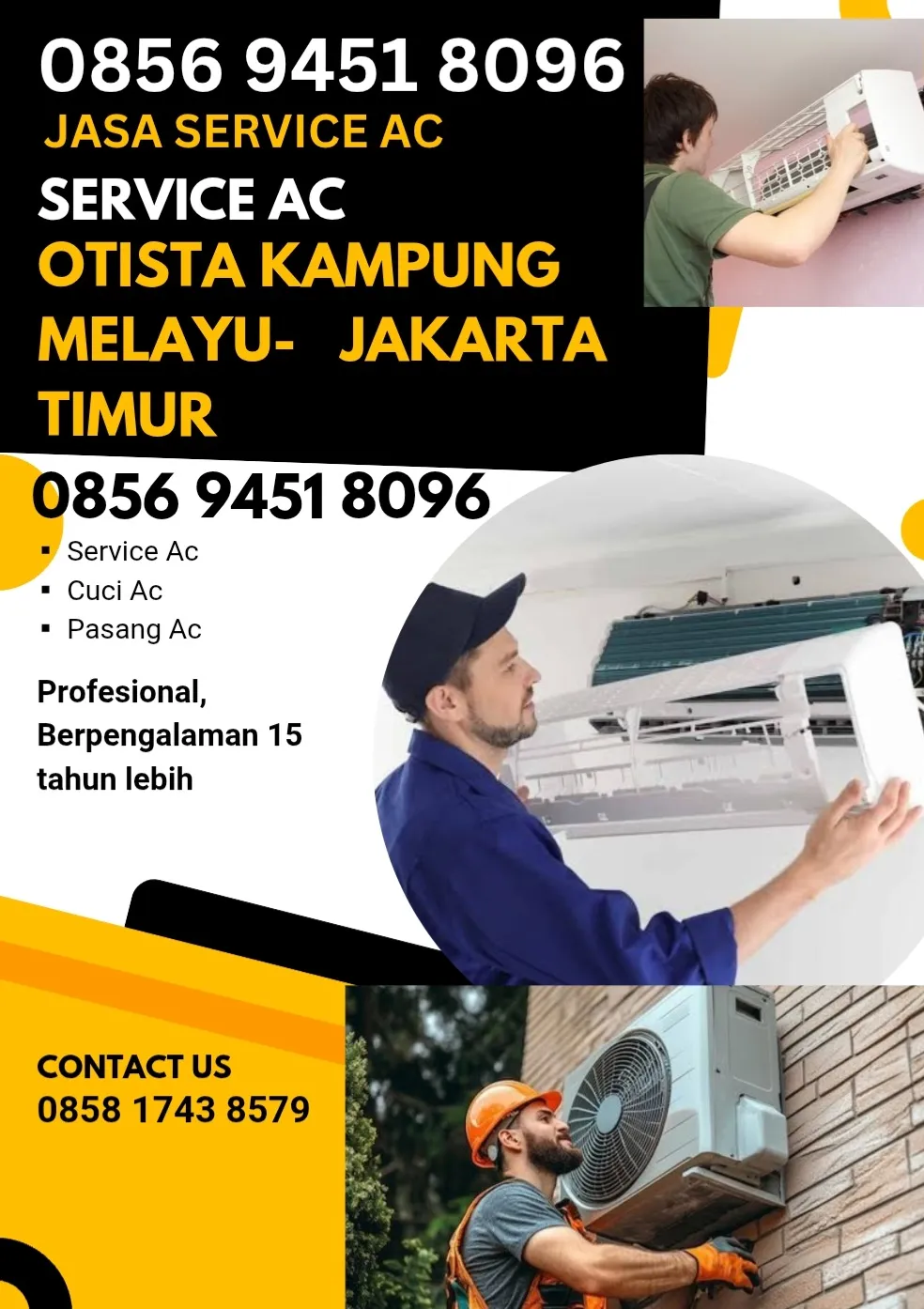 Service Ac Otista Kampung Melayu Jakarta Timur 0858 1743 8579