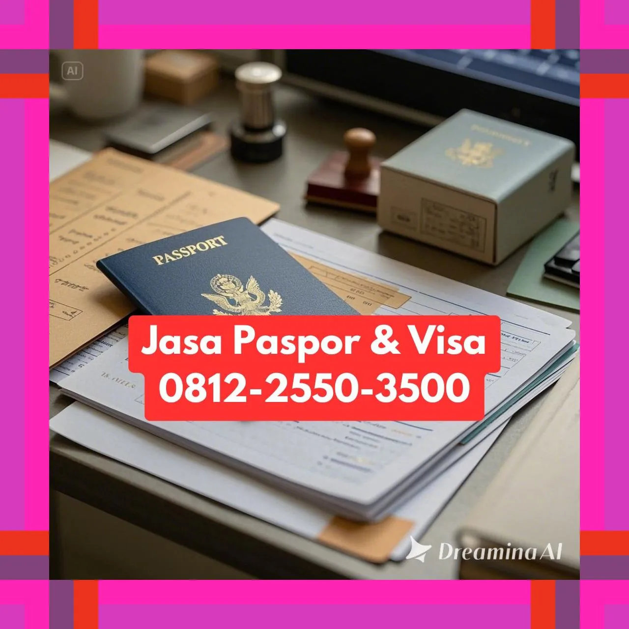 0812,2550,3500 Biro Jasa Paspor di Mojokerto