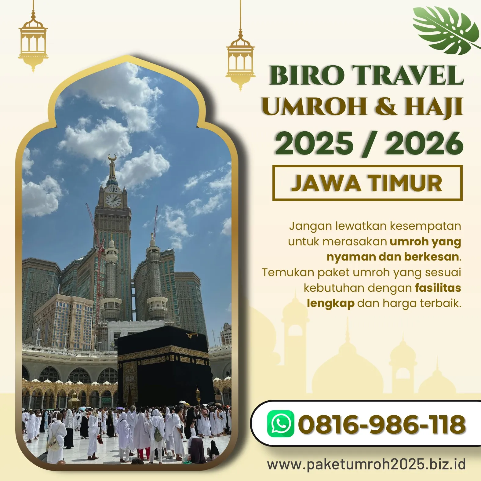 Biro Umroh Selorejo Blitar AL Bahjah – Perjalanan Umroh Lancar & Nyaman