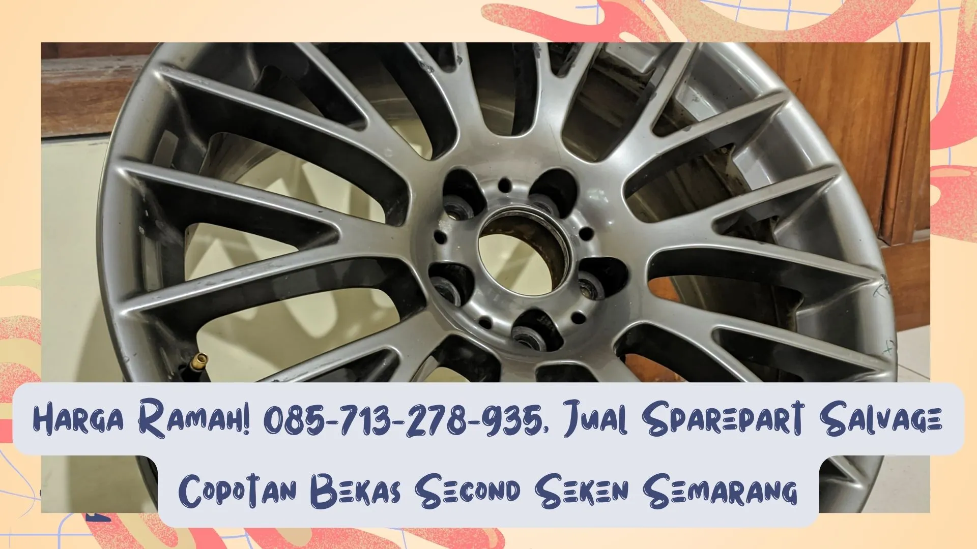 Original! , Jual Sparepart Copotan Mobil Velg BWM Ring 20 Semarang