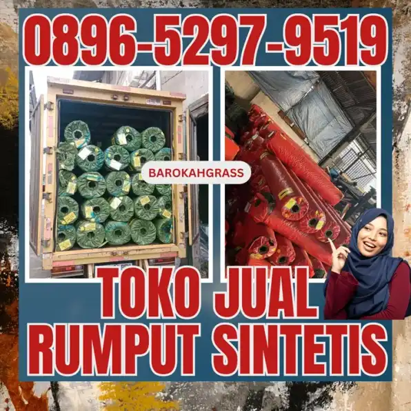 0896-5297-9519 (Bu Diana), Distributor Rumput Sintetis Bali Jembrana Melaya