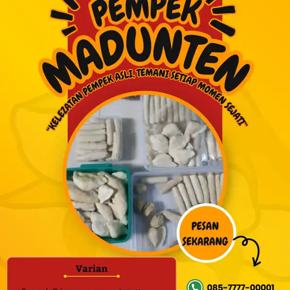 Renyah 085-7777-00001 Harga Paketan Pempek Ikan Frozen Pempek Panggang Sebagai Inspirasi Inovasi Kuliner Blitar Batu MADUNTEN