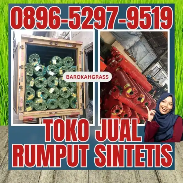 0896-5297-9519 (Bu Diana), Distributor Rumput Sintetis Palembang Lubai