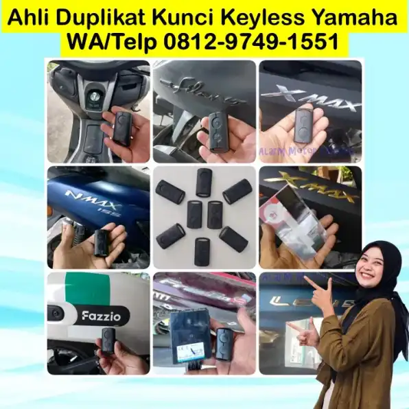 0812-9749-1551(WA), Duplikat Kunci Remote Yamaha Nmax Lexi Freego Aerox Xmax Fazzio Grand Filano Cirebon