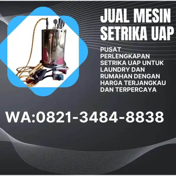 TERPERCAYA, WA 0821-3484-8838, Setrika Uap Laundry Gas Kirim Ke Kota Mojokerto , Jawa Timur