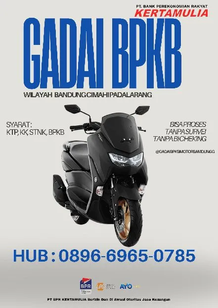 gadai B P K B motor Bandung Cimahi