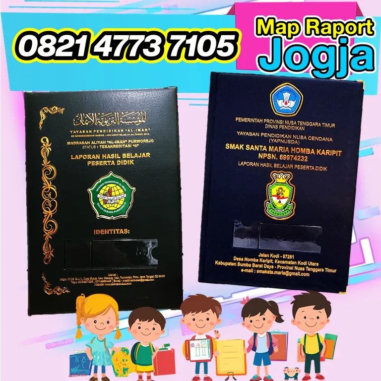 0821-4773-7105 Sampul Buku Raport Map Ijazah di Gedongtengen Jogja