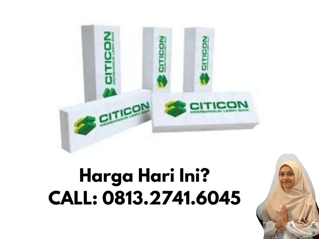 FREE MORTAR! Hebel Citicon Per Kubik Cianjur Cianjur