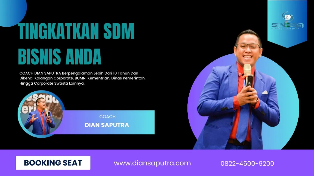 Motivator Bandung, Terpercaya & Solutif, Dian Saputra