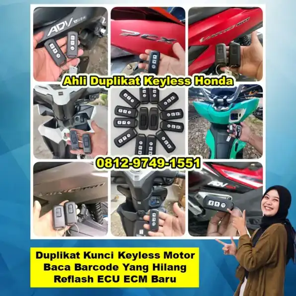 0812-9749-1551(Wa), Ahli Kunci Ganda Honda Pcx Adv Vario Scoopy Depok Cirebon