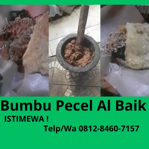 Enak 0812-8460-7157 Jual Bumbu Pecel Cikampek Al Baik