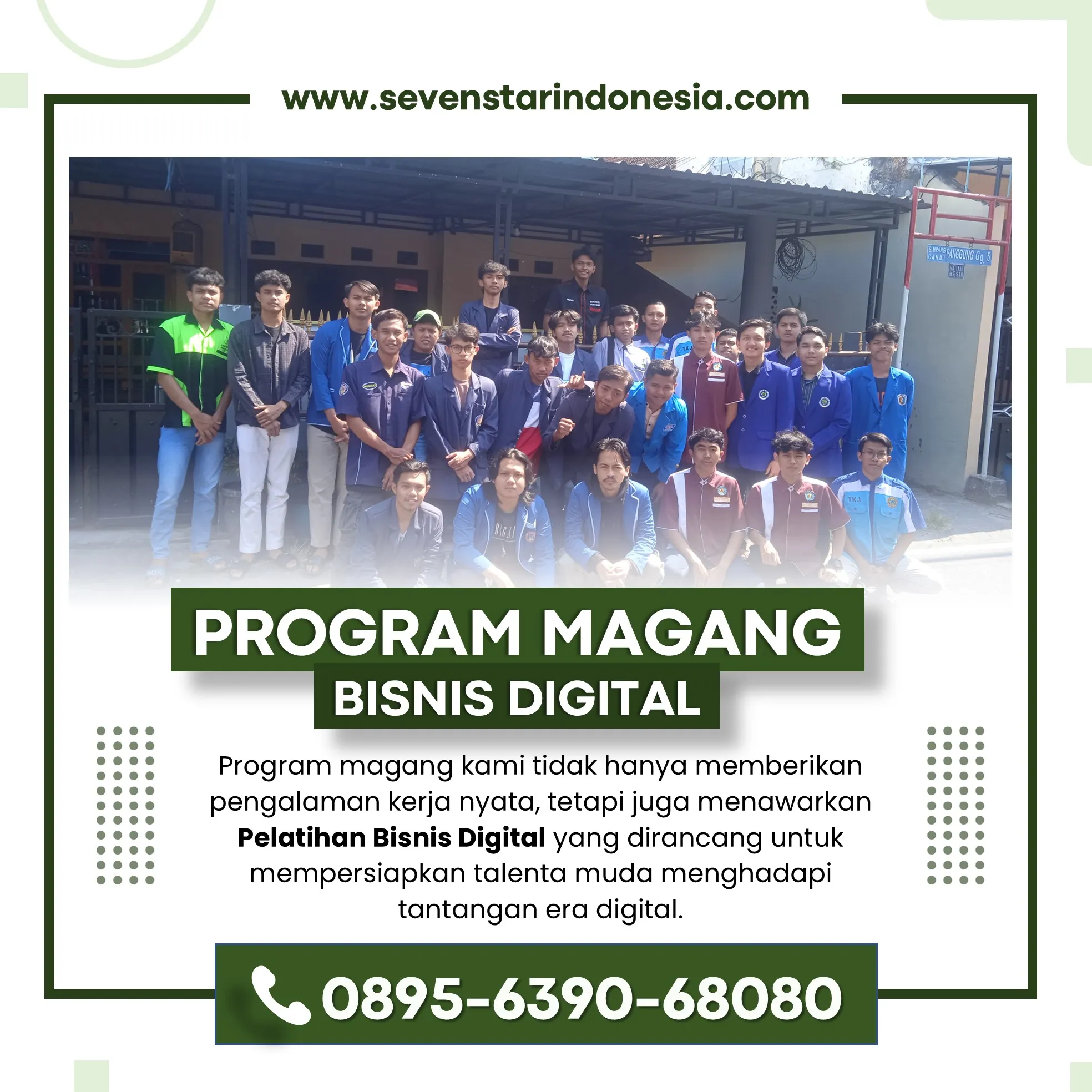 WA 0895-6390-68080, Program Magang RPL di Kediri