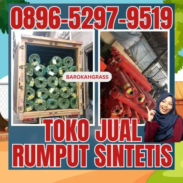 0896-5297-9519 (Bu Diana), Penjual Rumput Sintetis Palembang Gandus