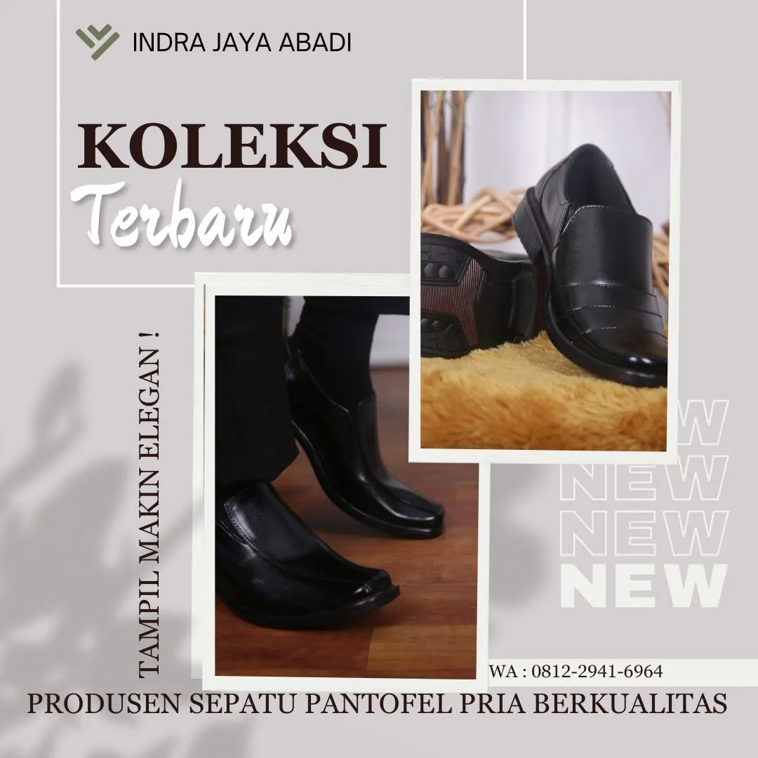 Produsen Sepatu Pantofel Pria Berkualitas Lampung Utara, Lampung