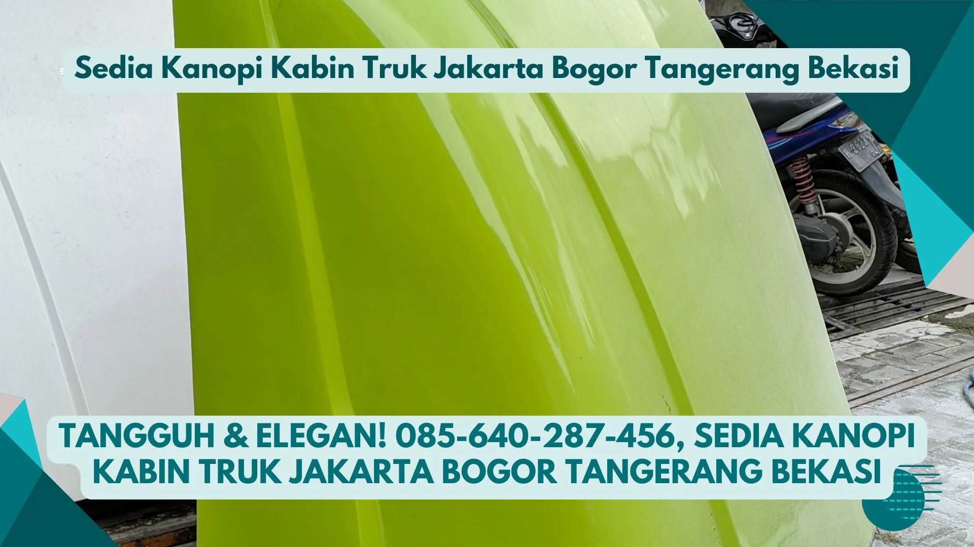 Solid & Maskulin, Sedia Kanopi Kabin Truk Jakarta Bogor Tangerang Bekasi
