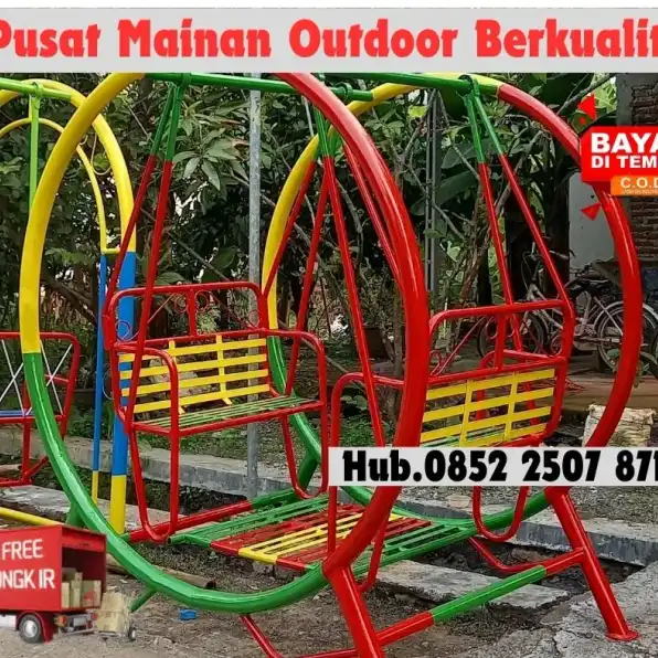 Hub 0852-2507-8715 DISINI SAJA !! ayunan besi minimalis Dan mainan tk Kec Cibeunying Kaler Bandung kota Bayar COD Free Ongkir