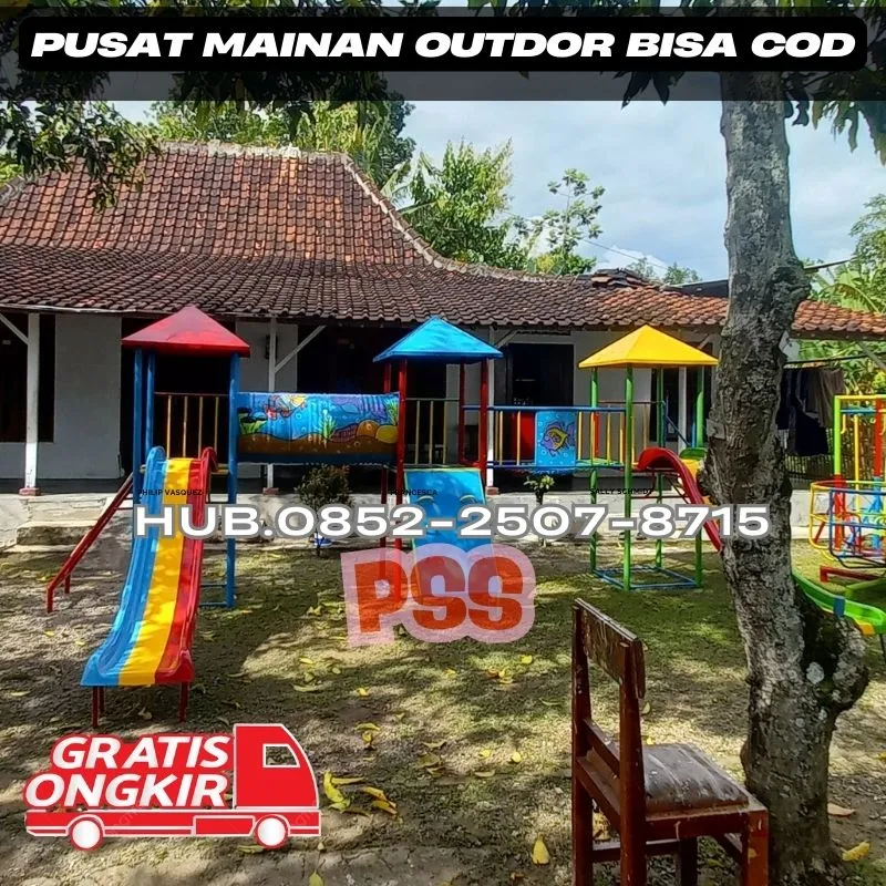 Contoh ayunan besi sederhana Dan Perosotan Custom Kec Wonosari Gunungkidul
