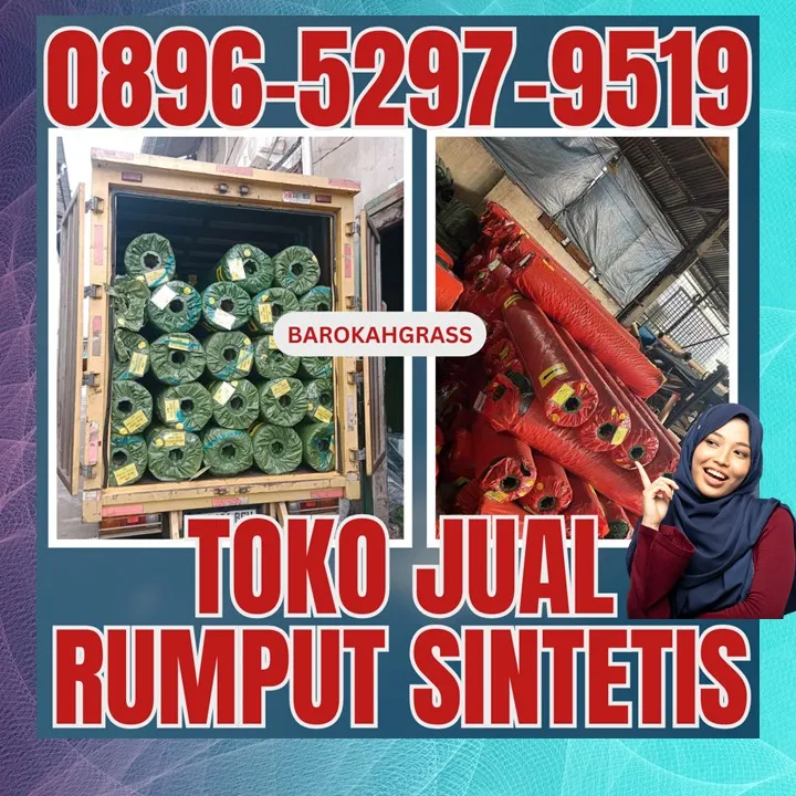 0896-5297-9519 (Bu Diana), Distributor Rumput Sintetis Palembang Sumber Marga Telang