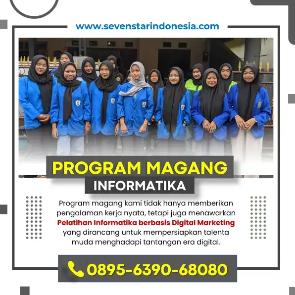 WA 0895-6390-68080, Rekomendasi Magang Jurusan Informatika di Kediri