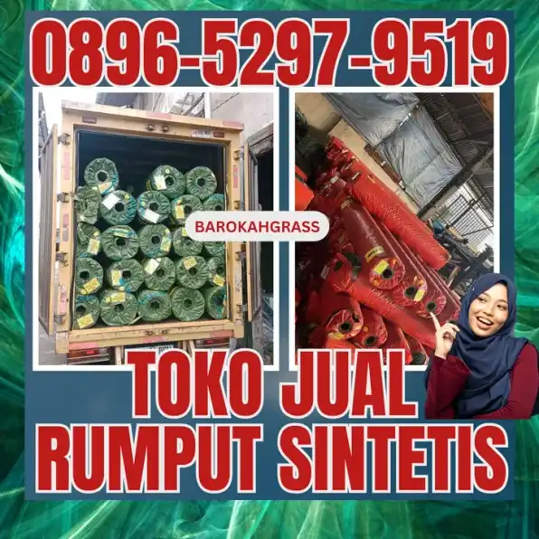 0896-5297-9519 (Bu Diana), Jual Rumput Sintetis Jambi Sumay