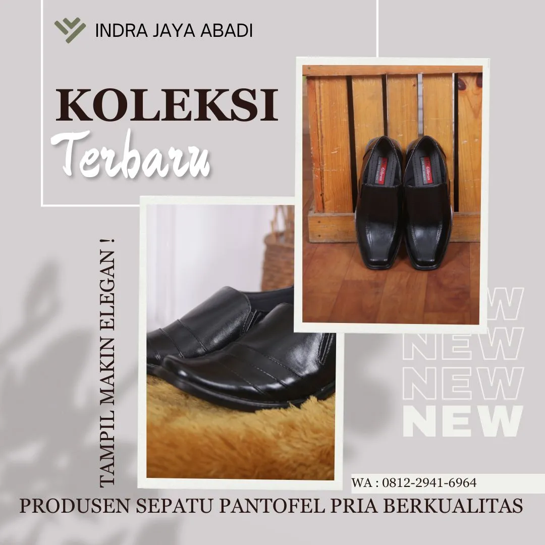 Produsen Sepatu Pantofel Pria Berkualitas Metro, Lampung