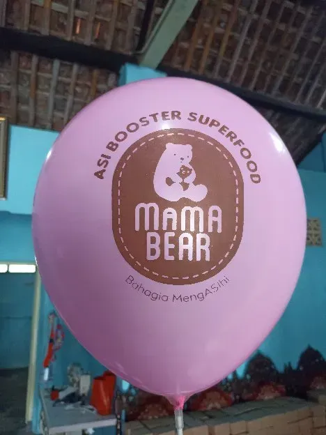 Balon Sablon Custom Surabaya Murah