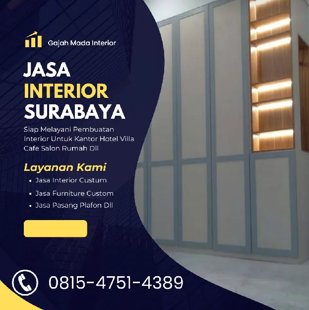 Jasa Interior Pabean Cantikan Surabaya 0815,4751,4389