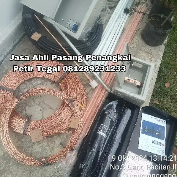 Ahlinya Kami pasang penangkal petir Se-jabodetabek