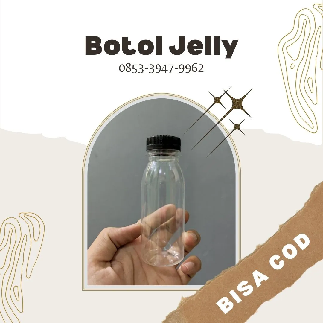 SEDANG PROMO AGEN Botol Jelly 80 ml Taman, TOKO Botol Jelly 100 ml Comal, Botol bohlam Moga