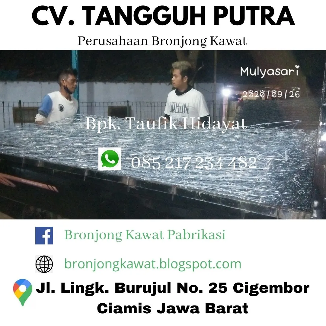 Sale !!! Pabrik Bronjong Kawat Manual di Tanjung Pinang Kota