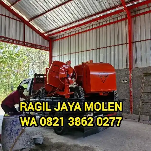 Mesin Molen Cor Beton Bekasi 0821-3862-0277 Ragil Jaya Molen