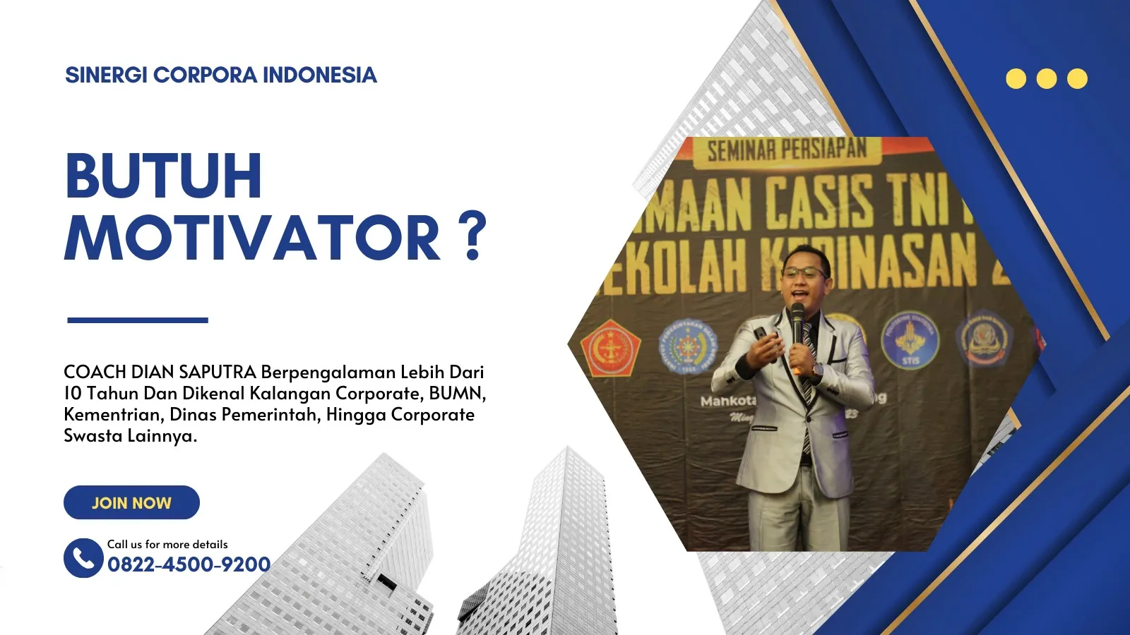 Motivator Salatiga, Terpercaya & Solutif, Dian Saputra