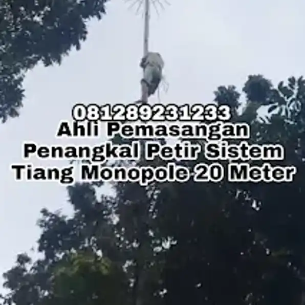 Toko pasang penangkal petir full bahan tembaga Cianjur