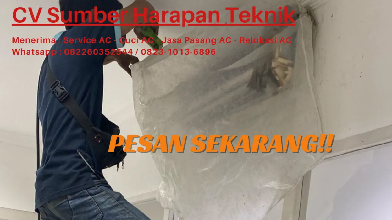 Service AC Pademangan Timur Jakarta Utara Promo Cuci AC Rp 55000