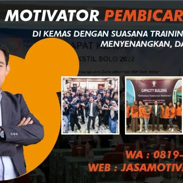 Motivator Jogja Lucu (0819-4654-8000) Coach Wahyudi SMT