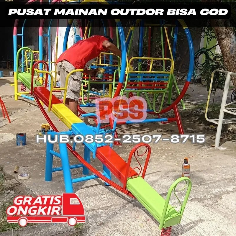 Contoh Ayunan Besi Custom Dan Perosotan Anak Kec Busungbiu Buleleng bali