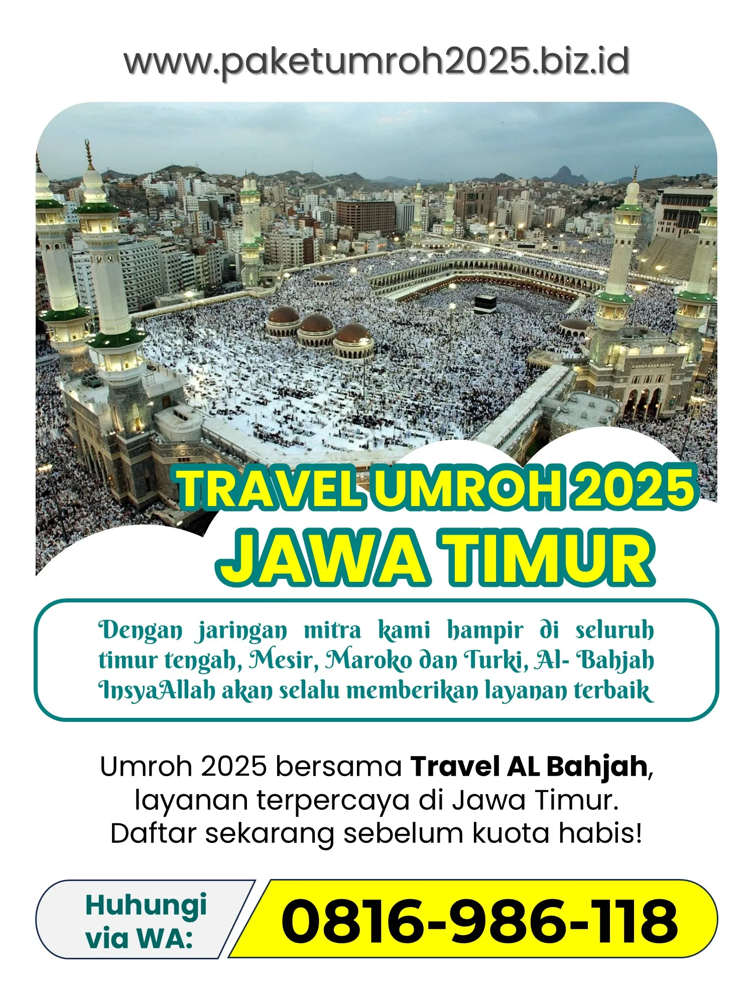 Travel Umroh Keluarga Wonotirto Blitar – AL Bahjah