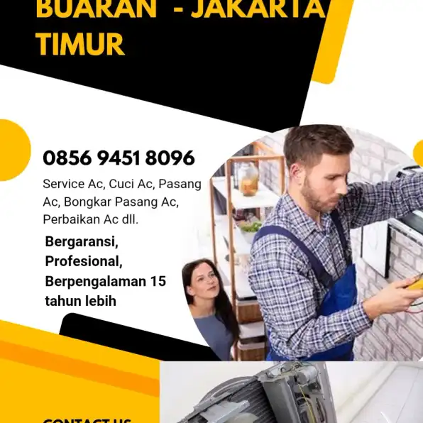 Service Ac Buaran Duren Sawit Jakarta Timur 0858 1743 8579